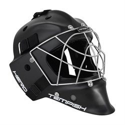 Шлем вратаря HERO PRO черный (взрослый) - фото 6005