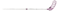 Клюшка флорбольная OXDOG SENSE HES 27 FP 101 Oval MBC - фото 7374