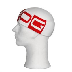 Повязка на голову GAMA HeadBand красно/белая - фото 4825